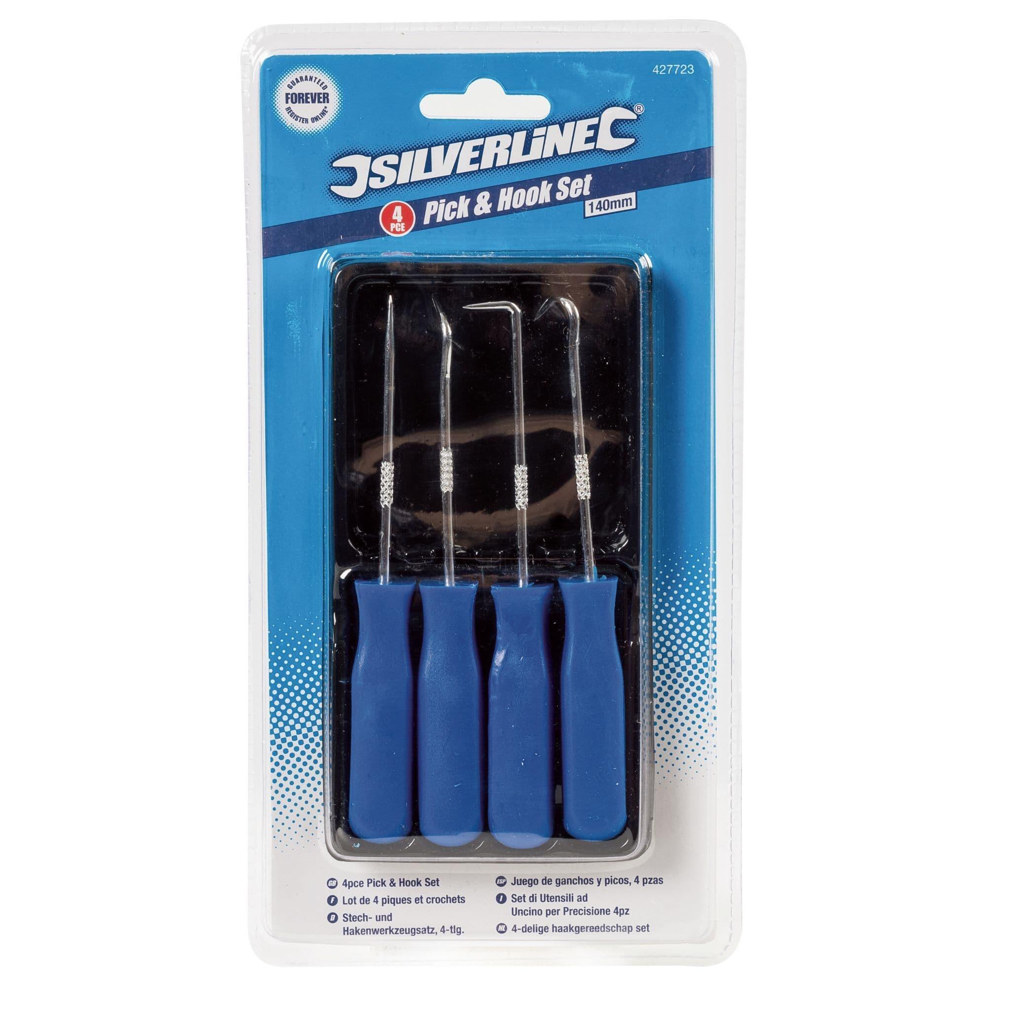 4-Piece Precision Mini Pick & Hook Set (MP002006