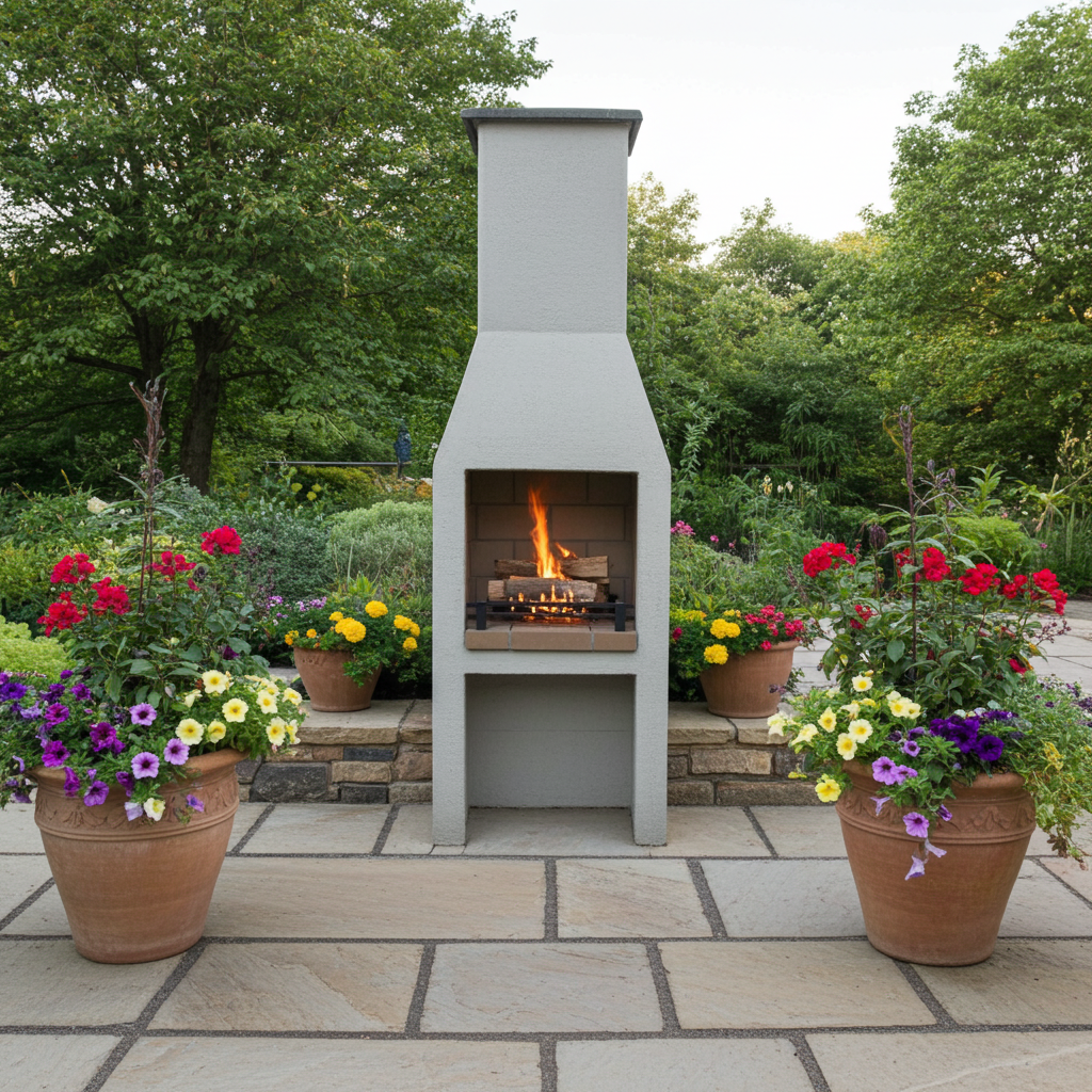 Isokern Garden Fireplace