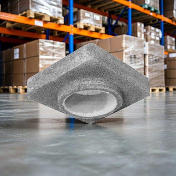 Isokern DM36 150mm i/d square support block for stove connection