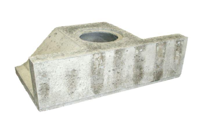 Isokern concrete gather for fire transitions