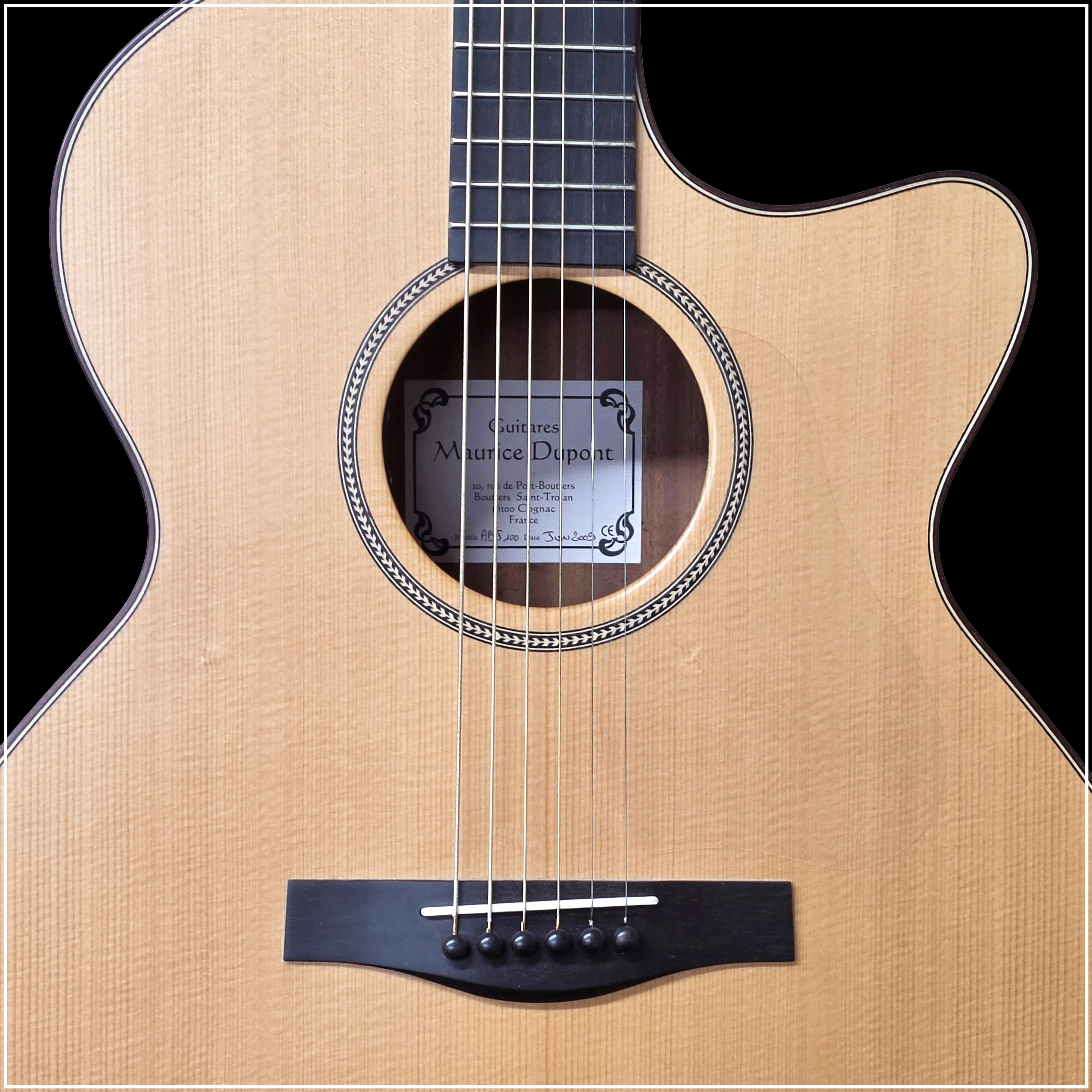 A selection of steel string acoustic guitars from some of the finest craftsman in Europe.