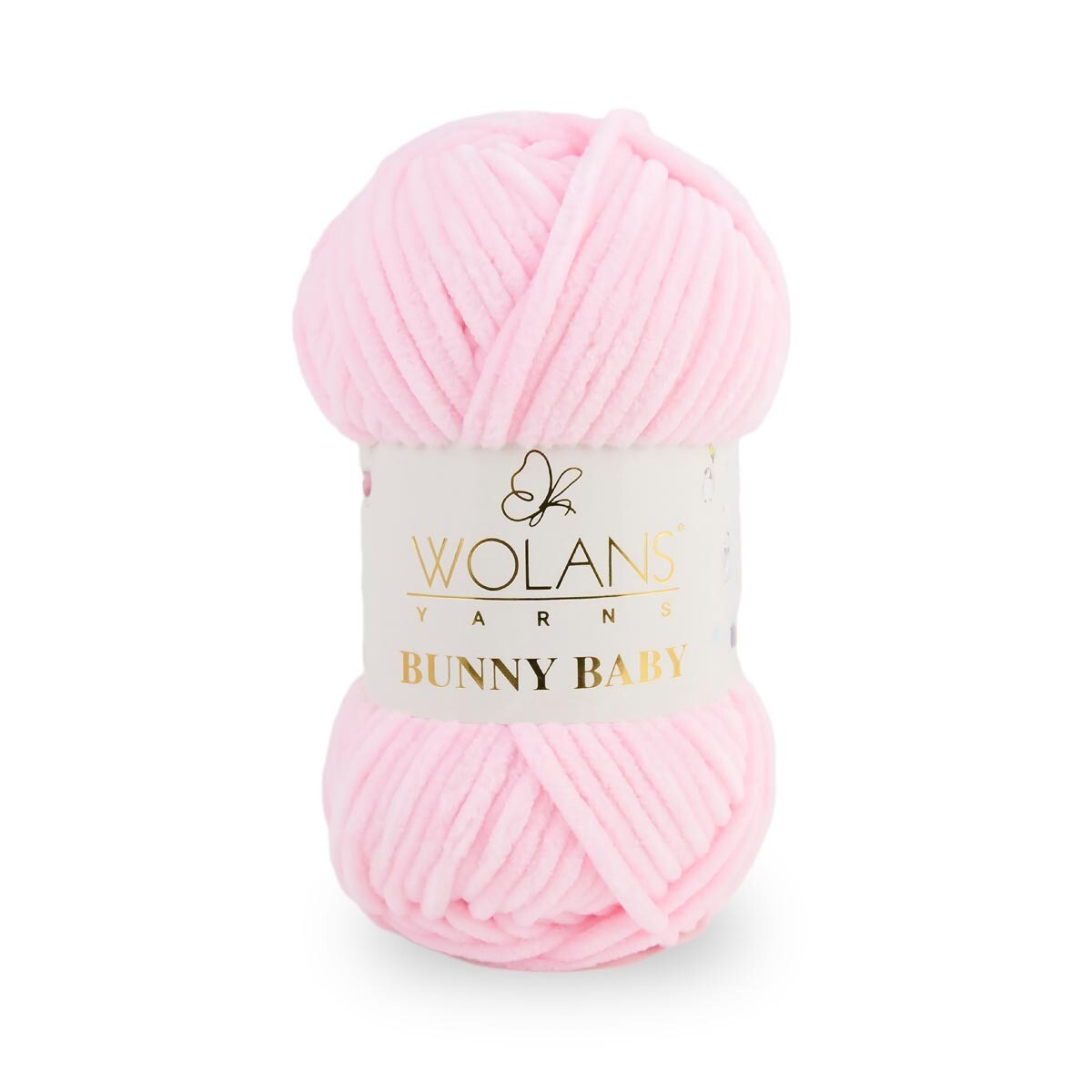 WY10005 Wolans Yarn Bunny Baby 100% Polyester 100g x 5 Balls Pink Wolans