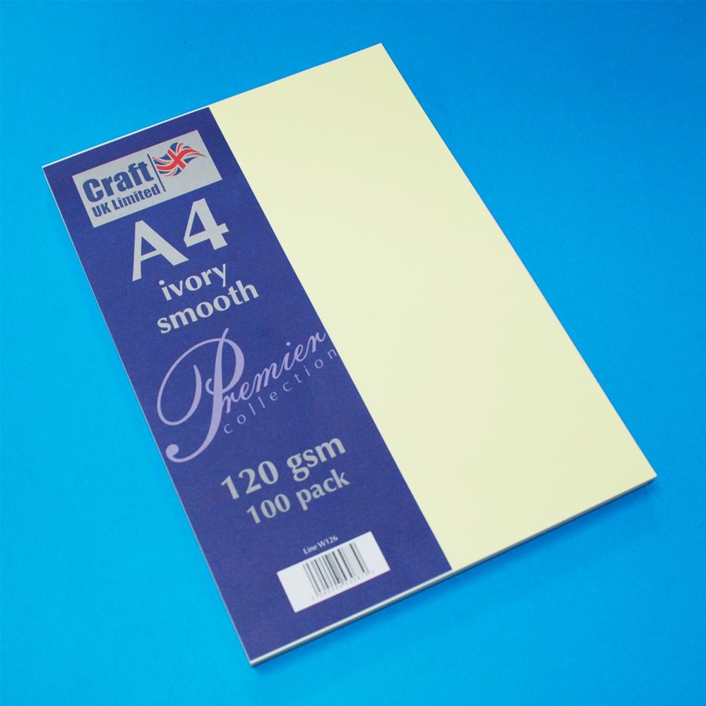 Premium A4 Papers Ivory W126