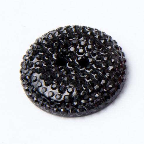 black sparkly buttons