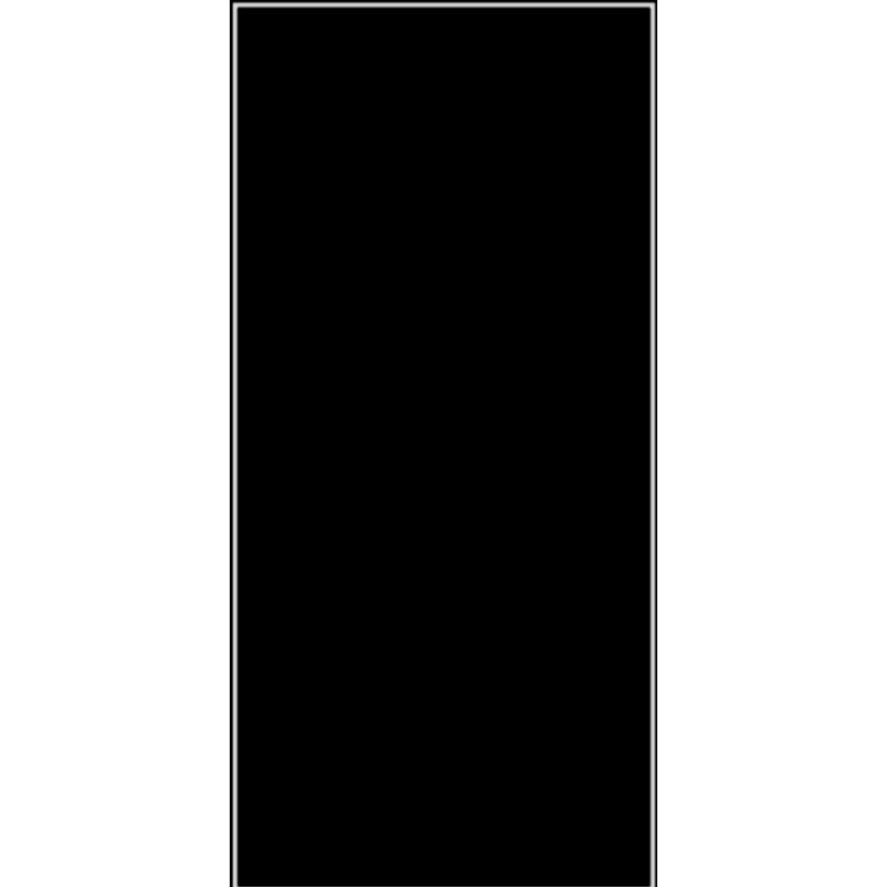 Peel Off Stickers Blank Black 10 Sheets 3.0131