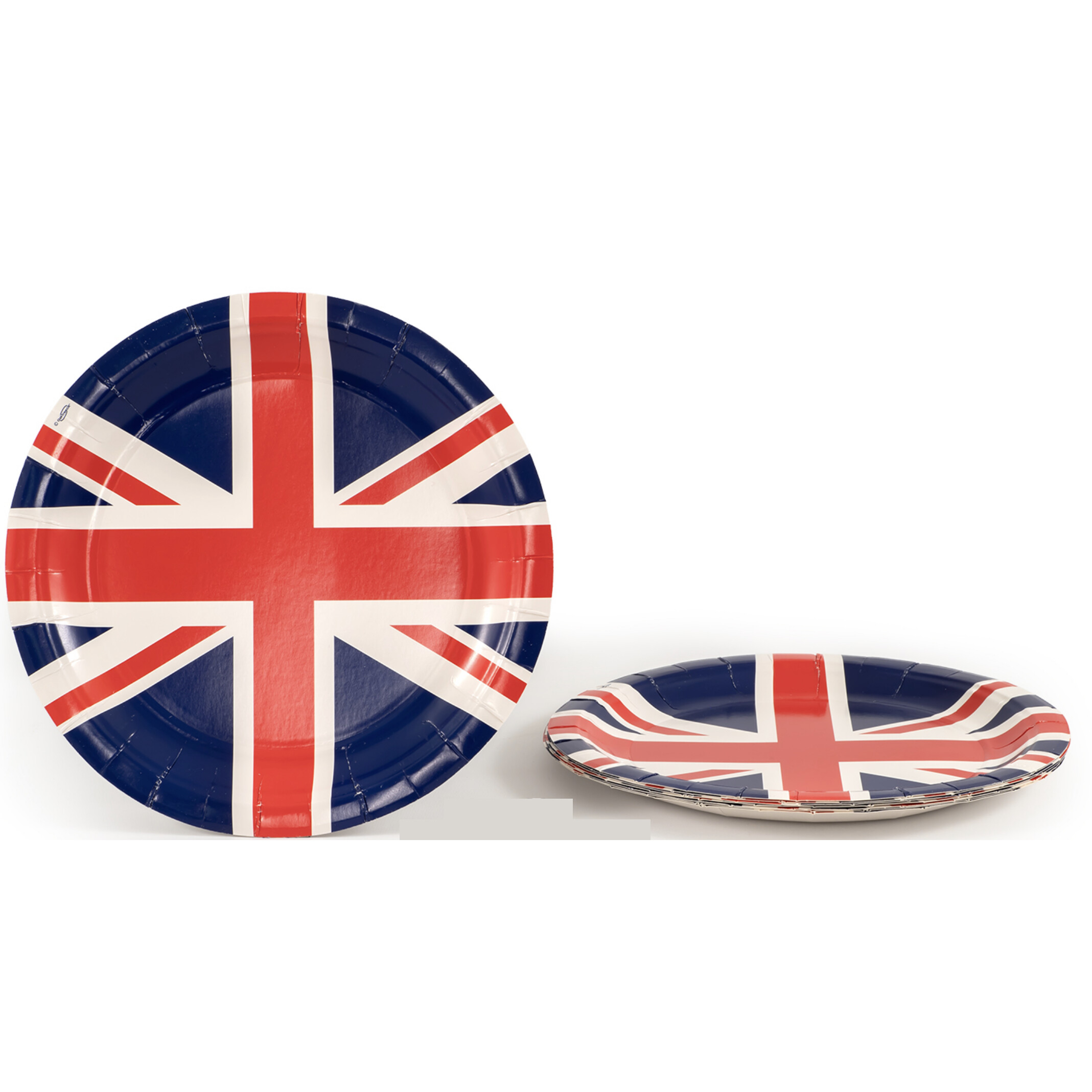 Union Jack Paper Plates 9" x 8pcs OT636040