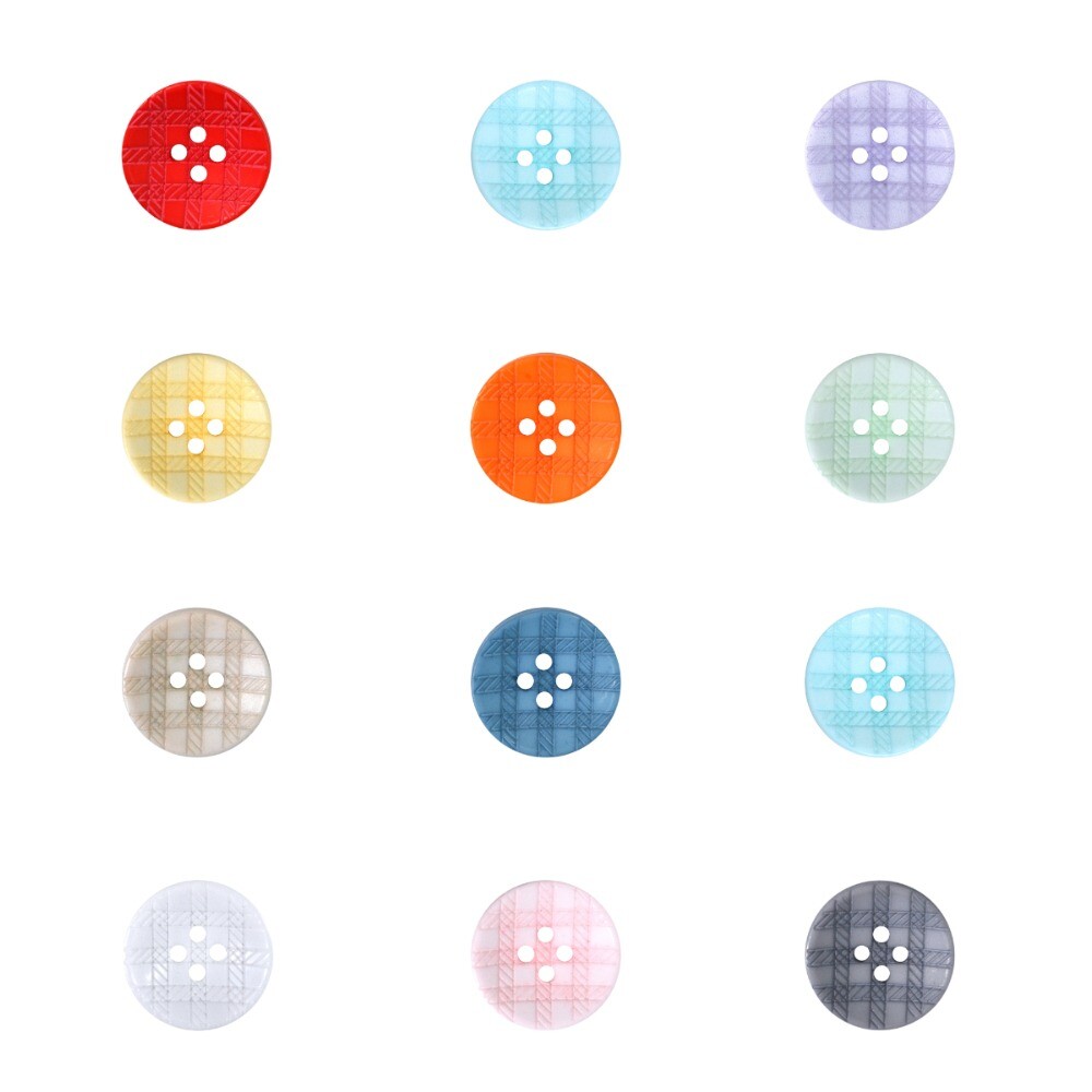 Eco Check Size 18 Buttons 50 Piece Pack P7518