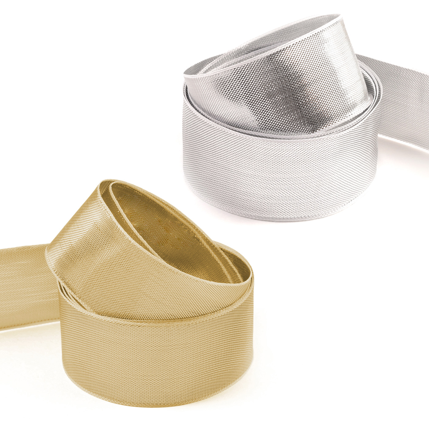 Metal Pipe Ribbon Liquid Metallic Ribbon 38mm x 50 Metre Reel 49538