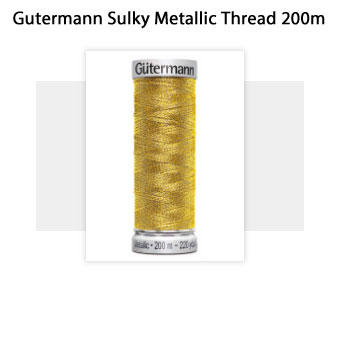 Sulky Metallic Thread - Dark Gold