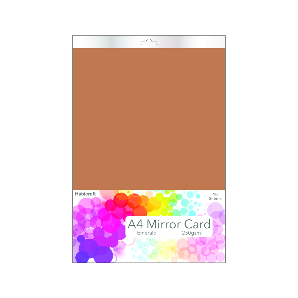 Copper Mirror Card 250gsm 10 Sheets A4 HMC06