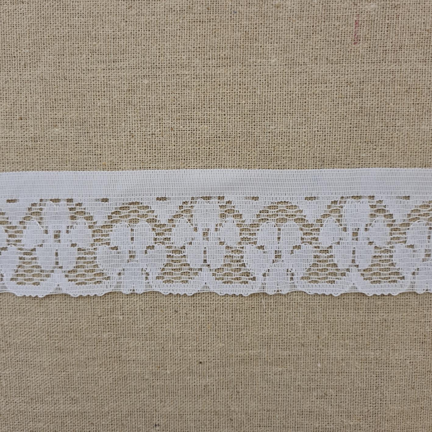 Flat Lace White 45mm x 250m 969