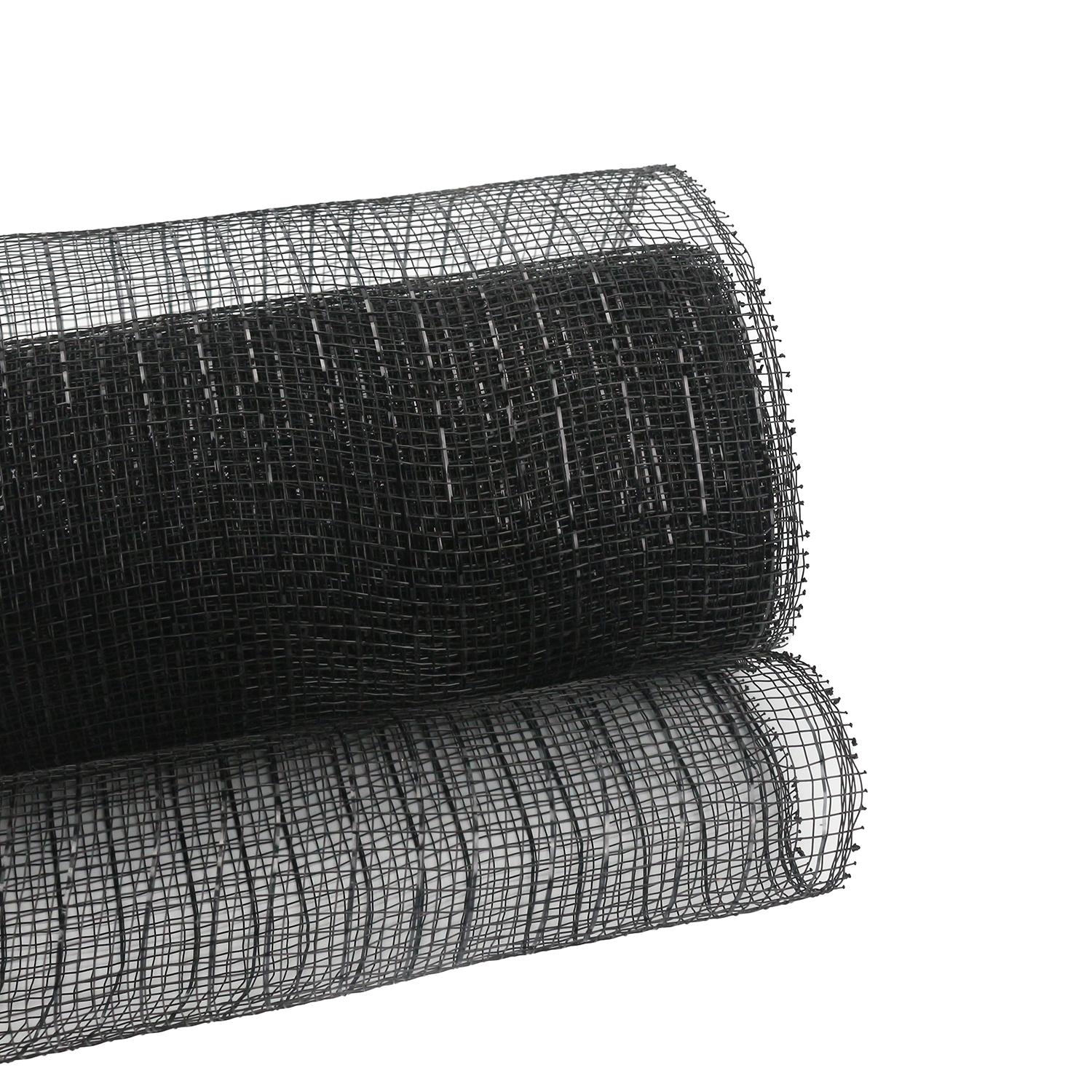 Metallic Decorative Poly Mesh 25cm x 10y HDM25M Habicraft