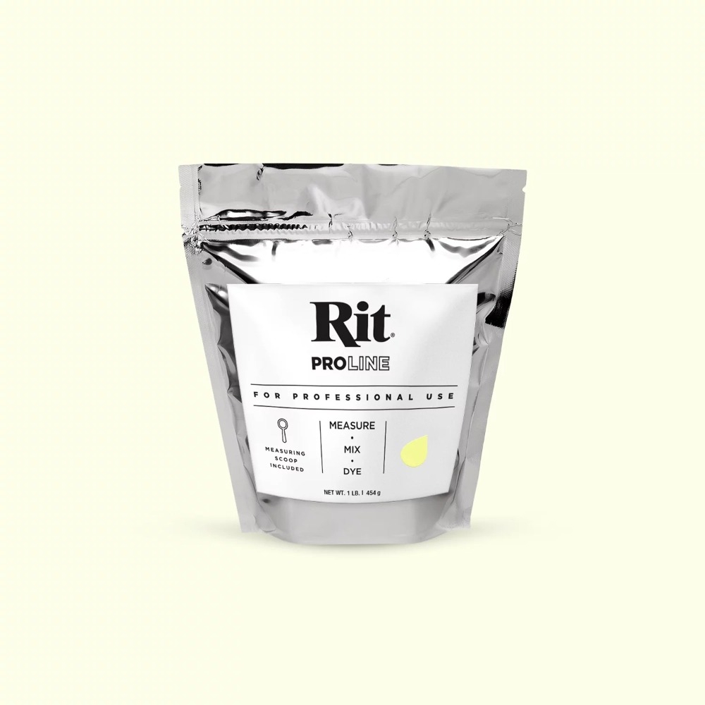 Rit Dye Powder Proline RITPL-26 Neon Yellow 453 Gram Sachet ( 1lb )