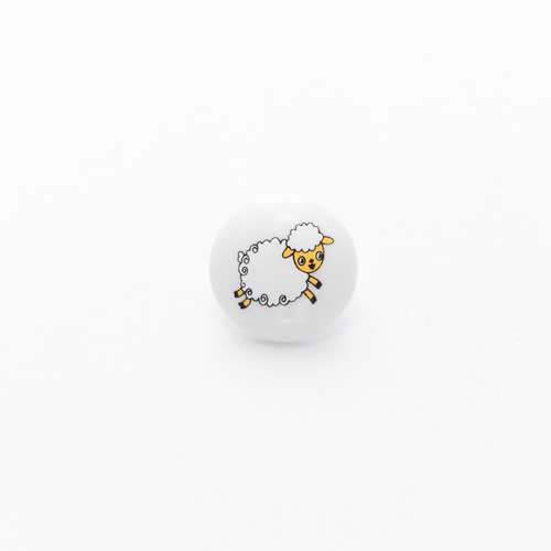 2 Hole Heart Shape Buttons 100 Piece Bag CN219