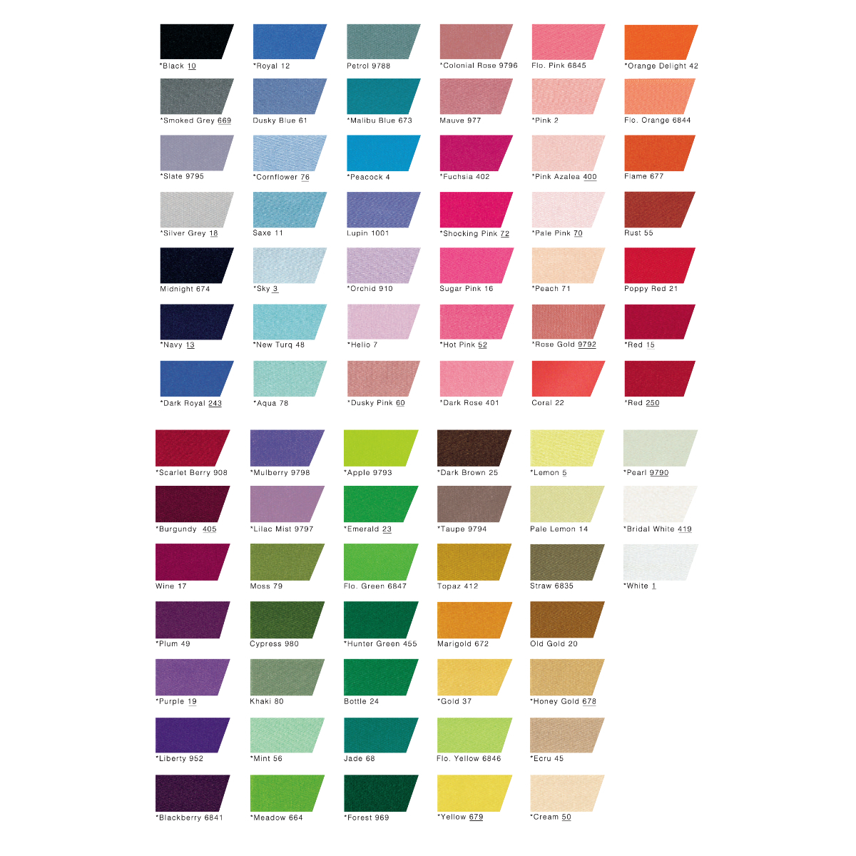 350150 Berisfords Double Satin Ribbon 50mm
