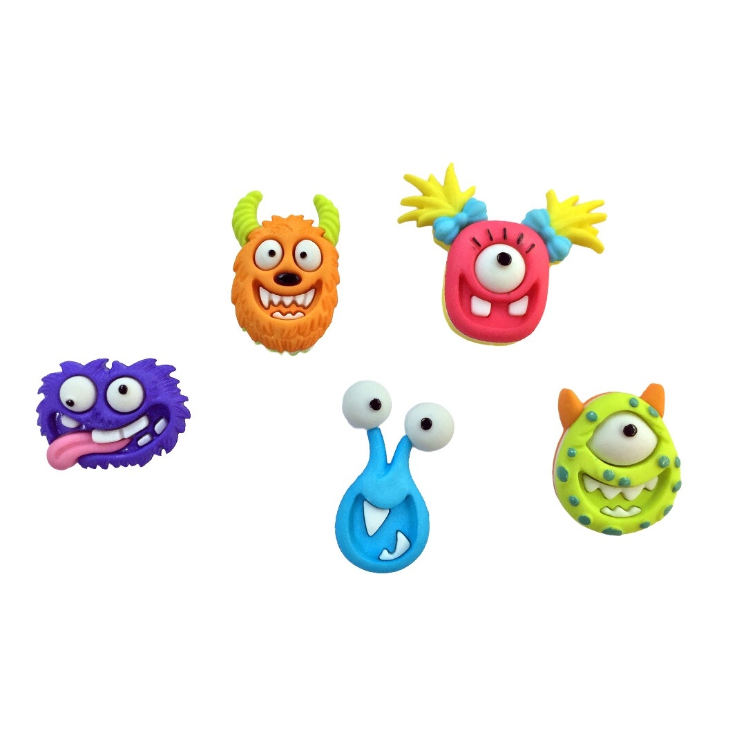 DIU10114 - Dress It Up! Buttons - Monster Mash