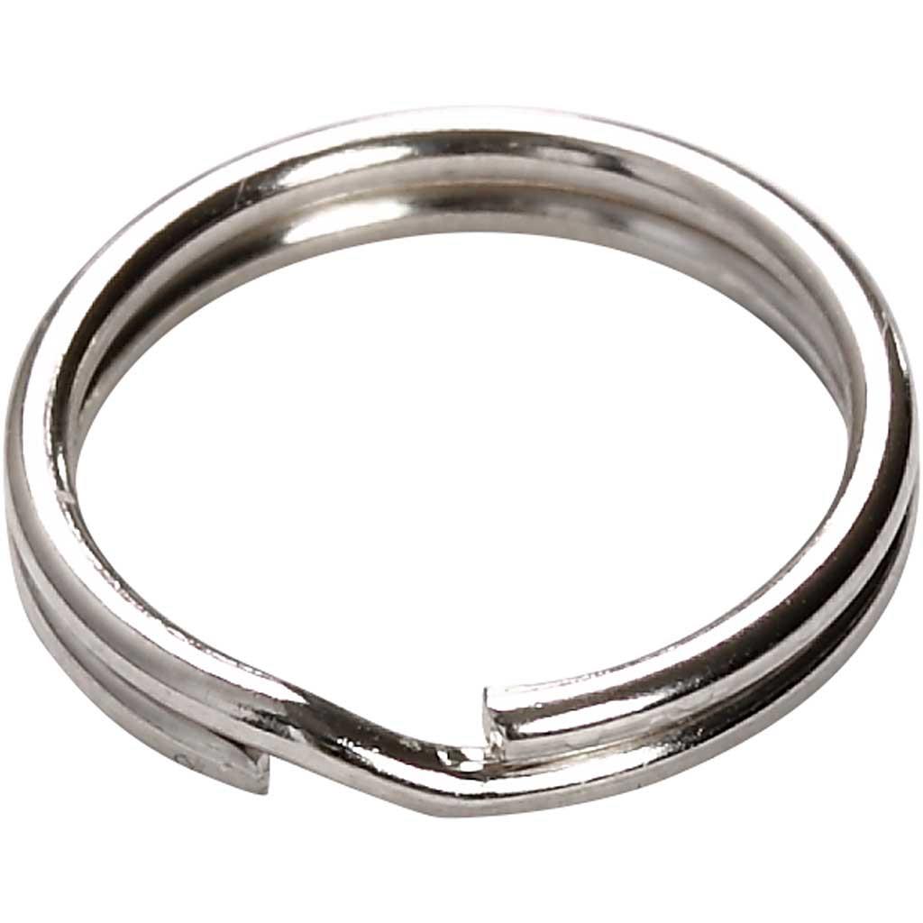 Split Rings, D:15mm, 100pcs - CC51245