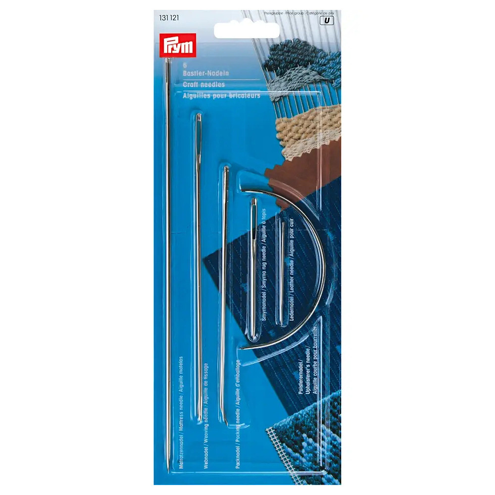 Prym Cable Needle, Aluminium, Grey, ca. 14 cm 6 und 8 mm, perlgrau, 2 Stück