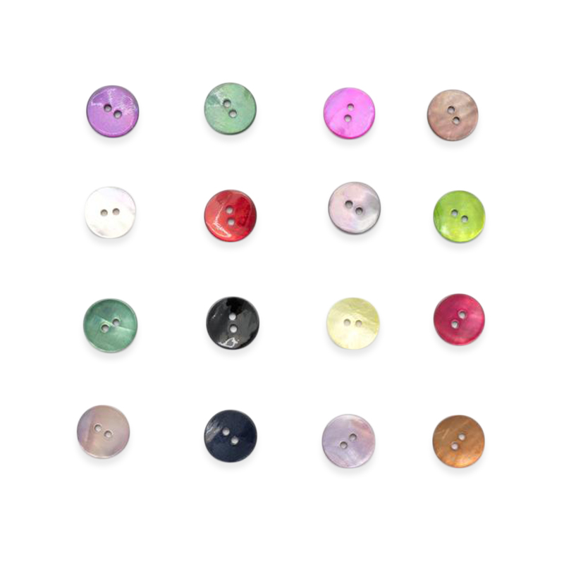 Akoya Shell Buttons Size 24 50 Piece Bag X47024