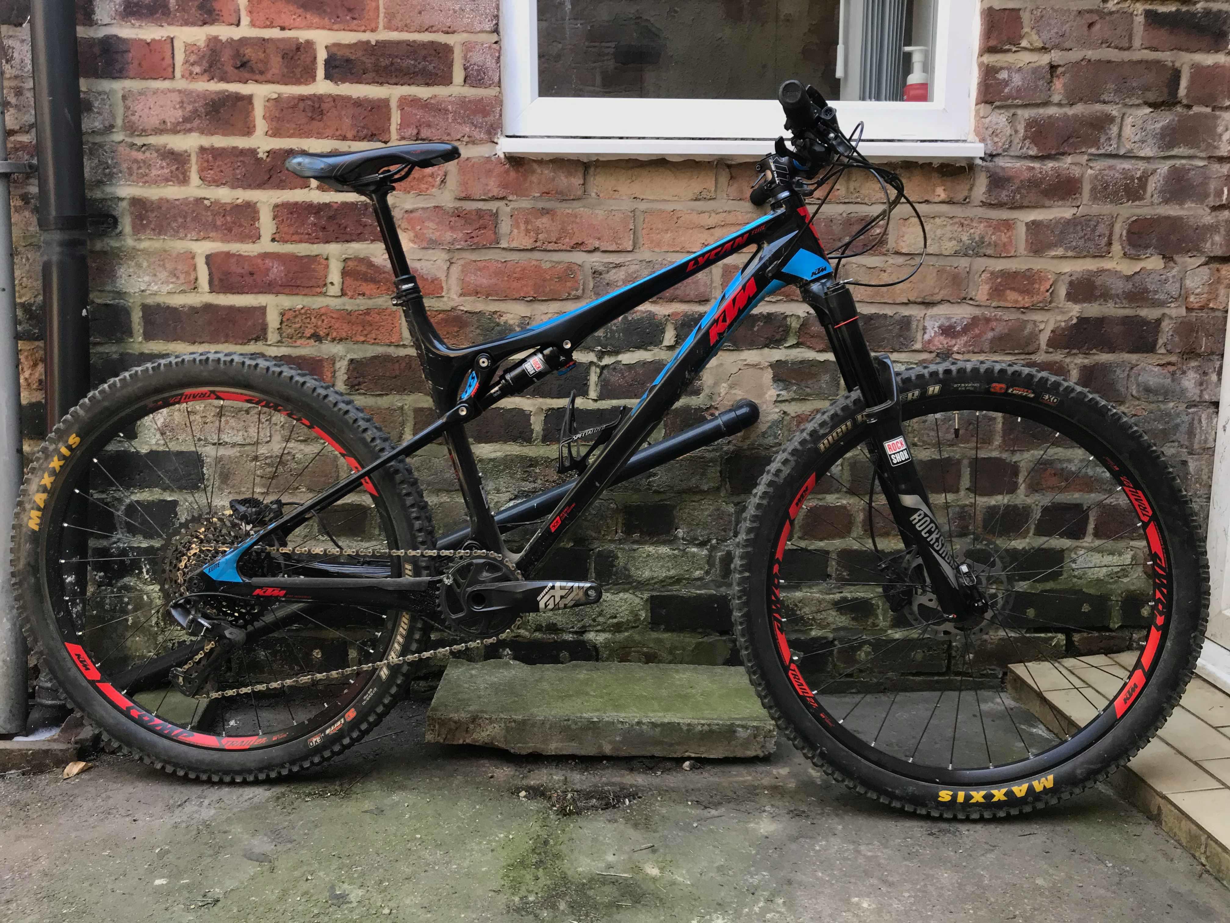 ktm full suspension mountain bike