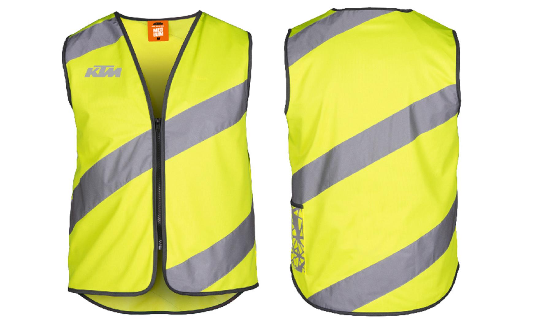 2020 KTM Safety Jacket Yellow