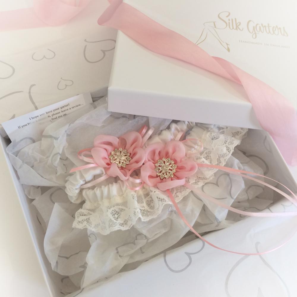 Silk Garters Loved By Brides Beautiful Details Handmade In England