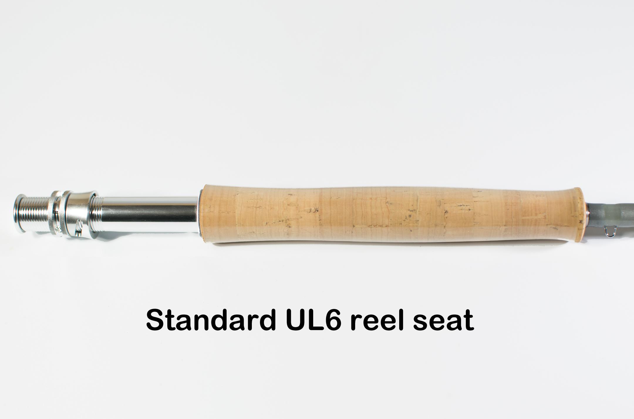 UL6 seat for TSH 836 s-glass fly rod grey