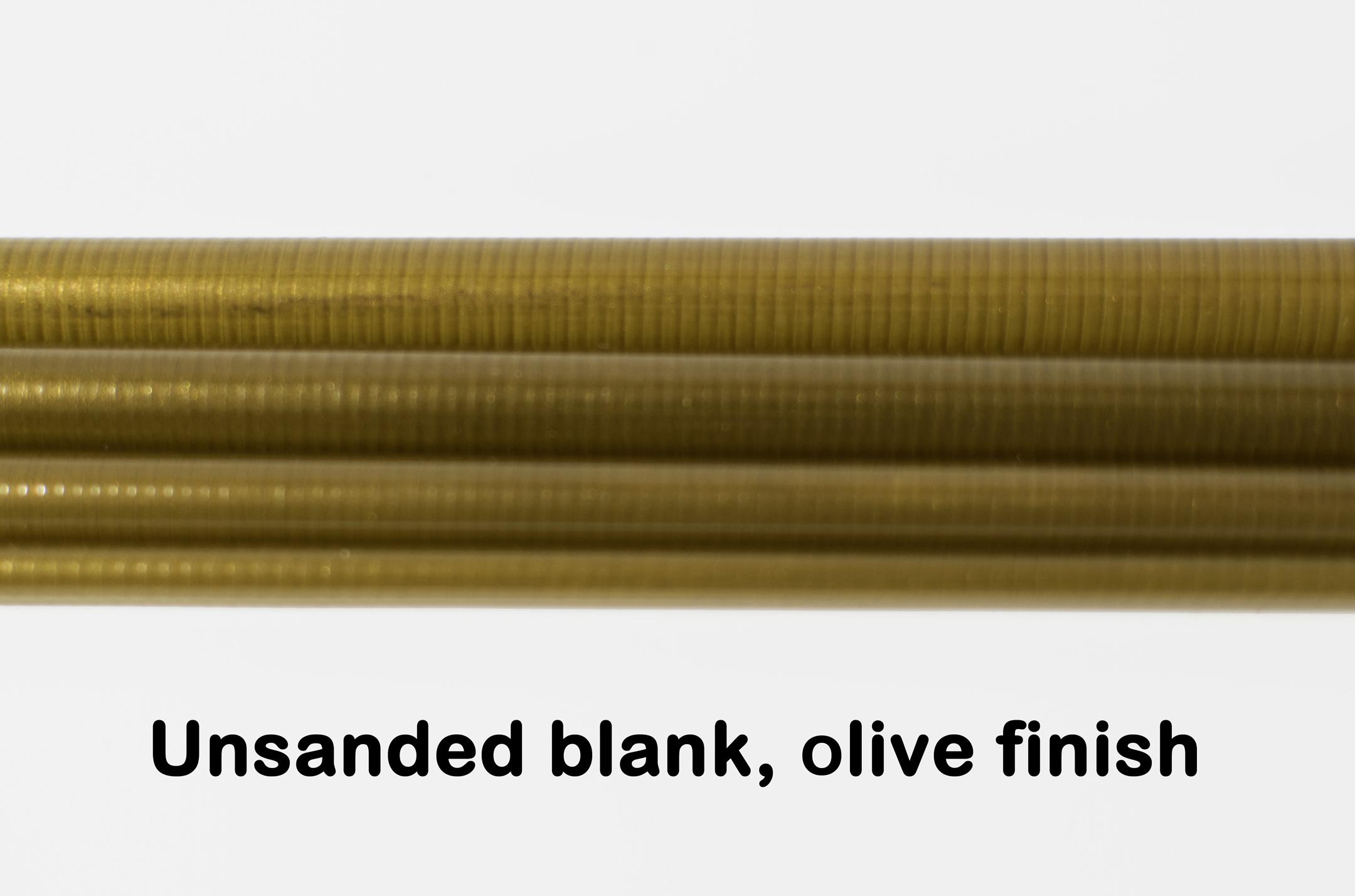 TSH 8' #5 fly rod blanks olive colour