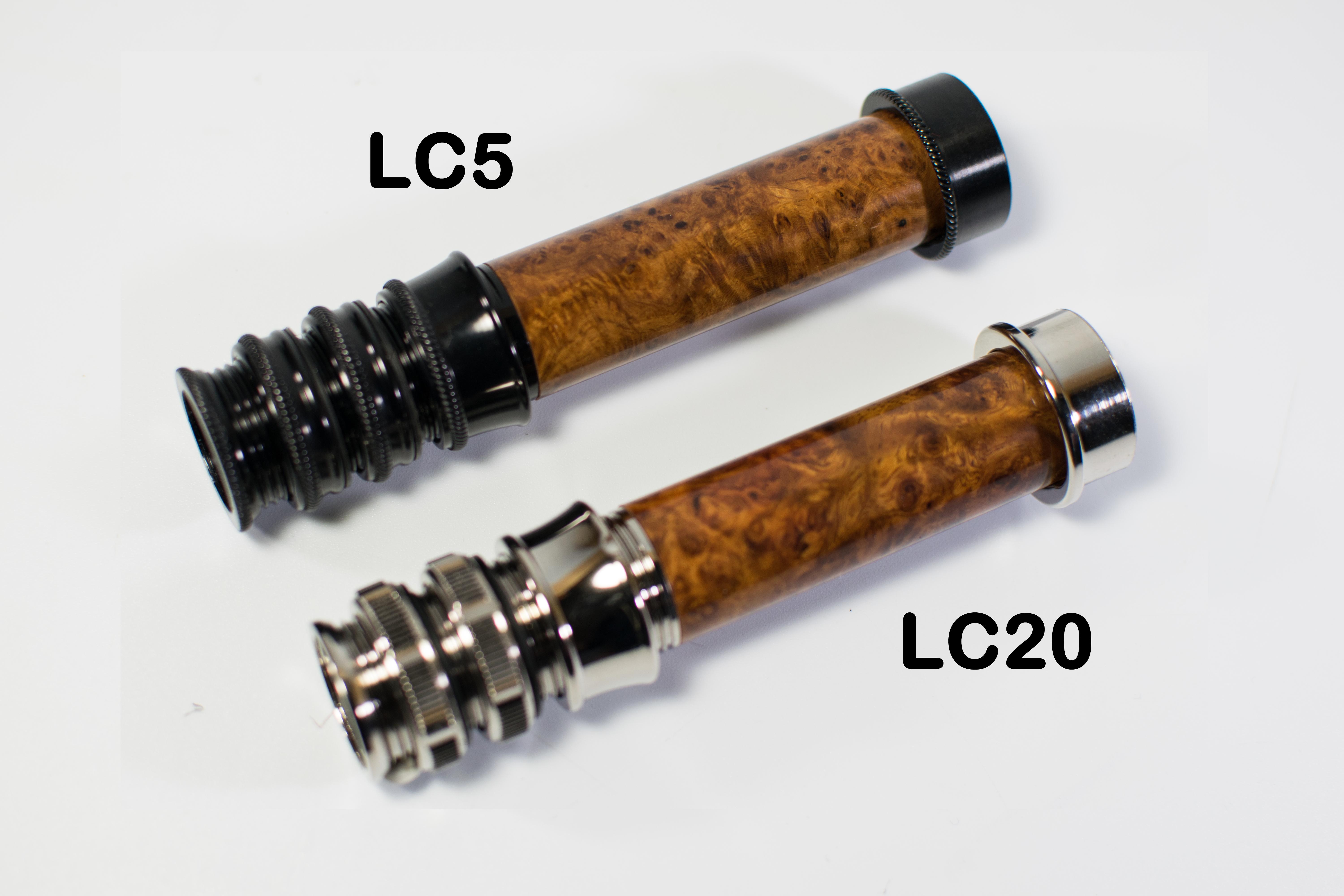 Lemke Concepts LC5 and LC20 reel seats