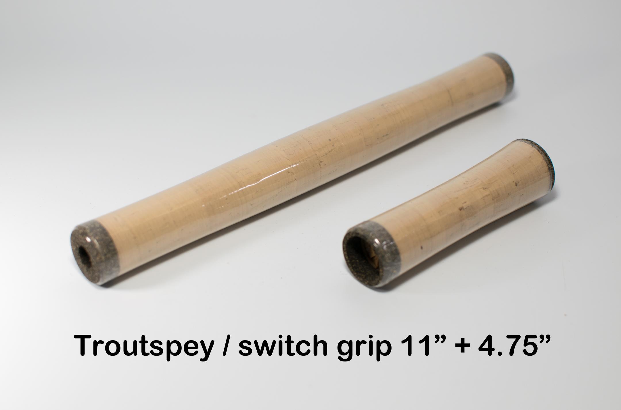 Troutspey or switch  rod cork handle
