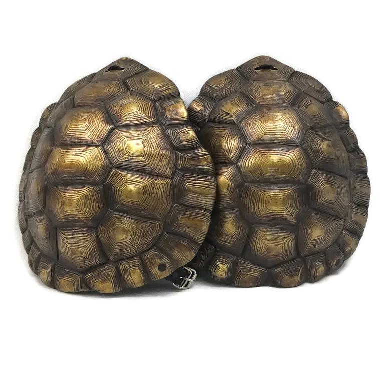 Tortoise shell larp shoulders