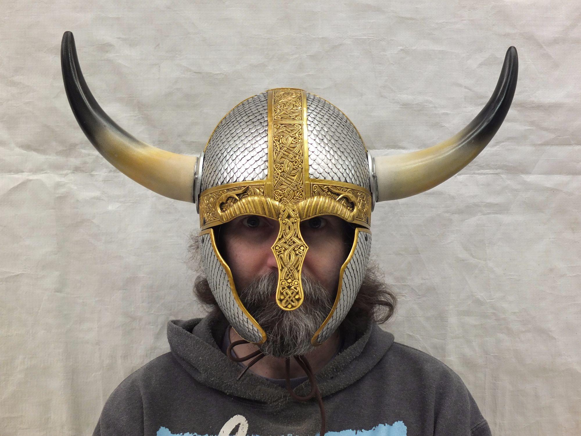 Horns added to Wyrmwick helmet