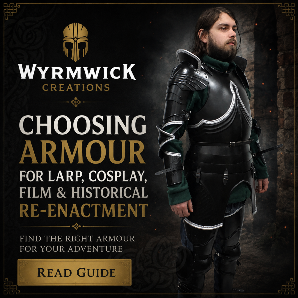 Choosing Armour for LARP, Cosplay, Film & Historical Re-enactment