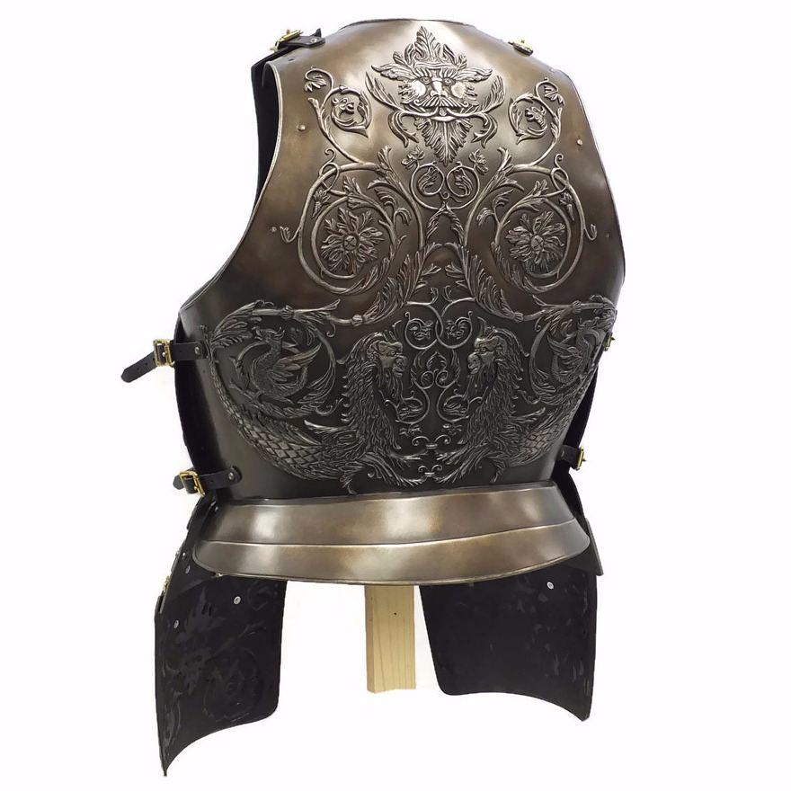 Negroli medieval larp armour