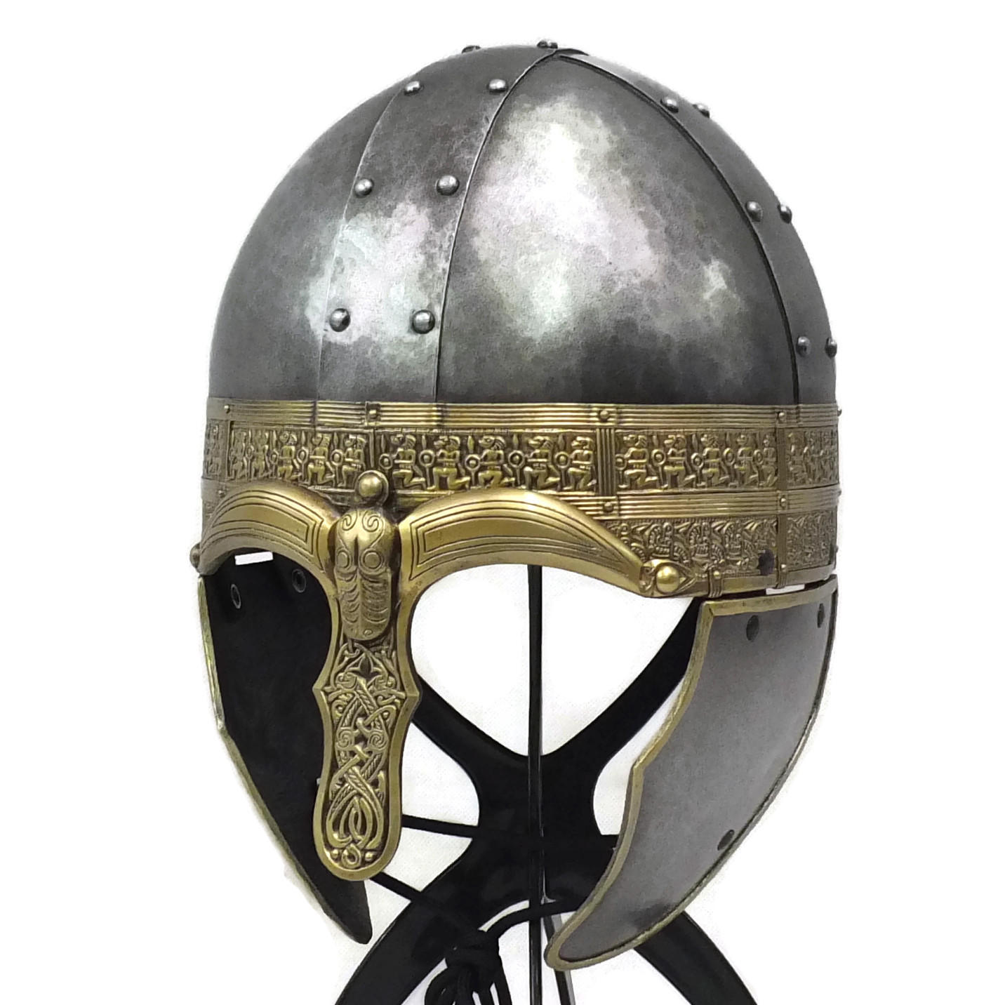 Staffordshire hoard design mercian spangehelm larp armour