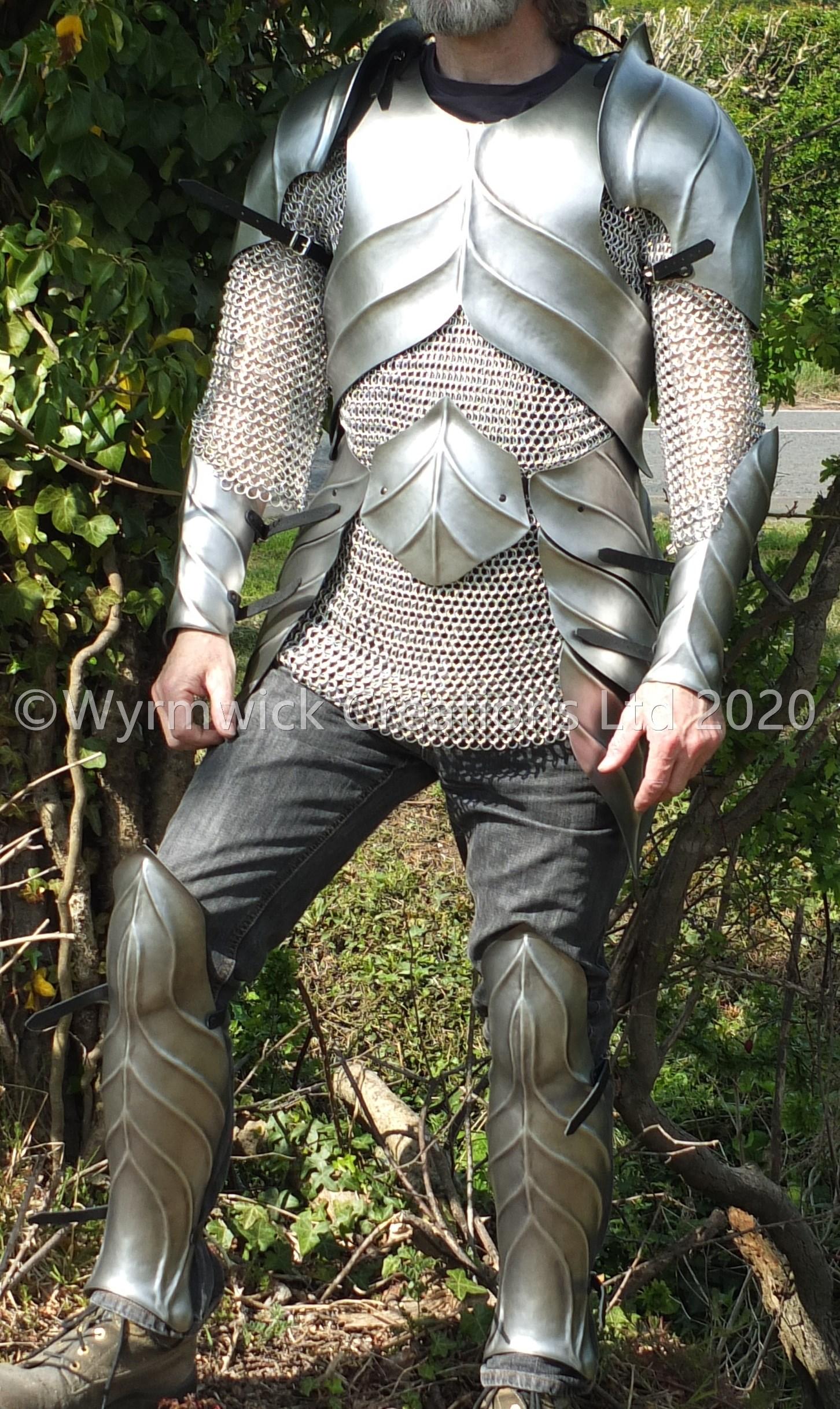 Elven armour set on human