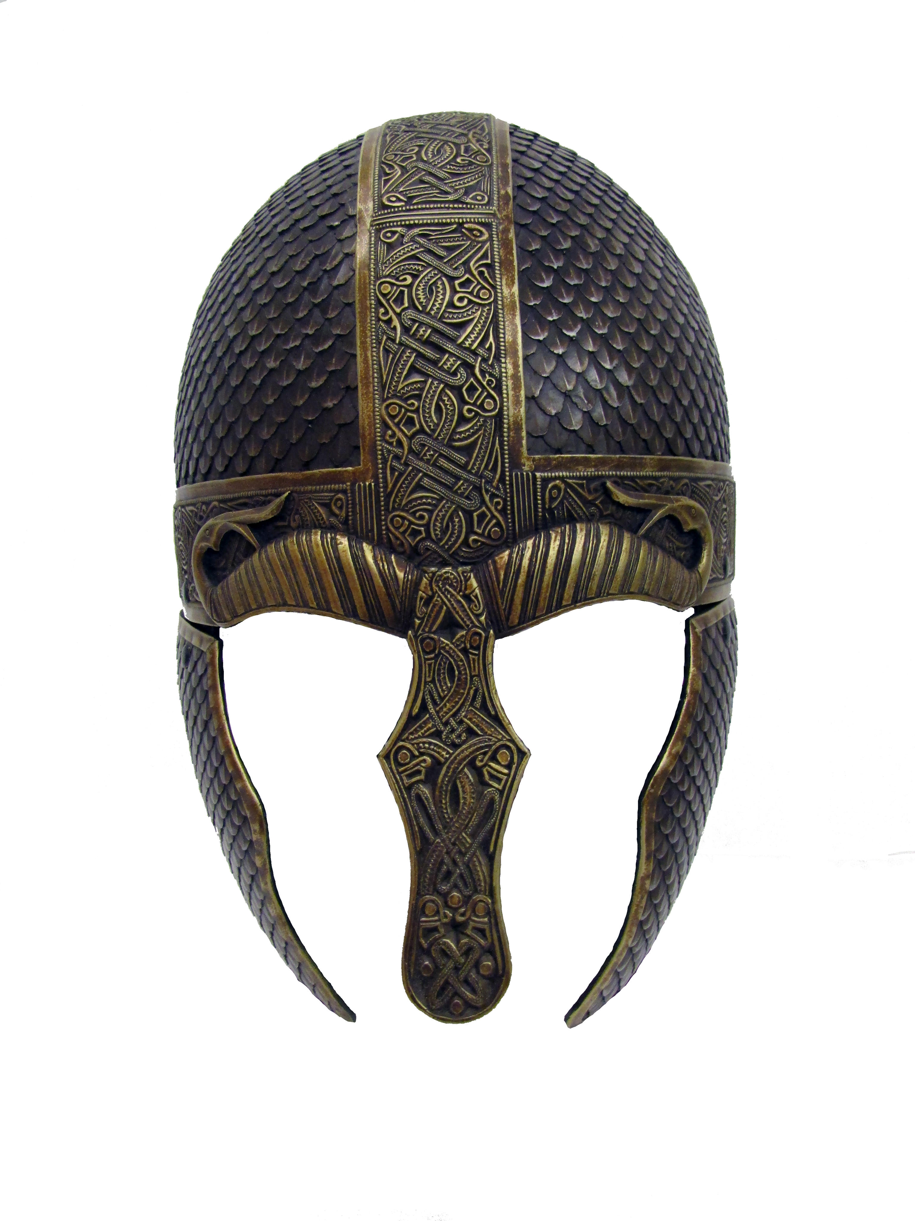 Wyrmwick celtic scaled larp helmet