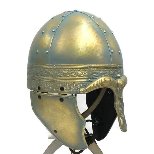 Staffordshire hoard design mercian spangehelm larp armour