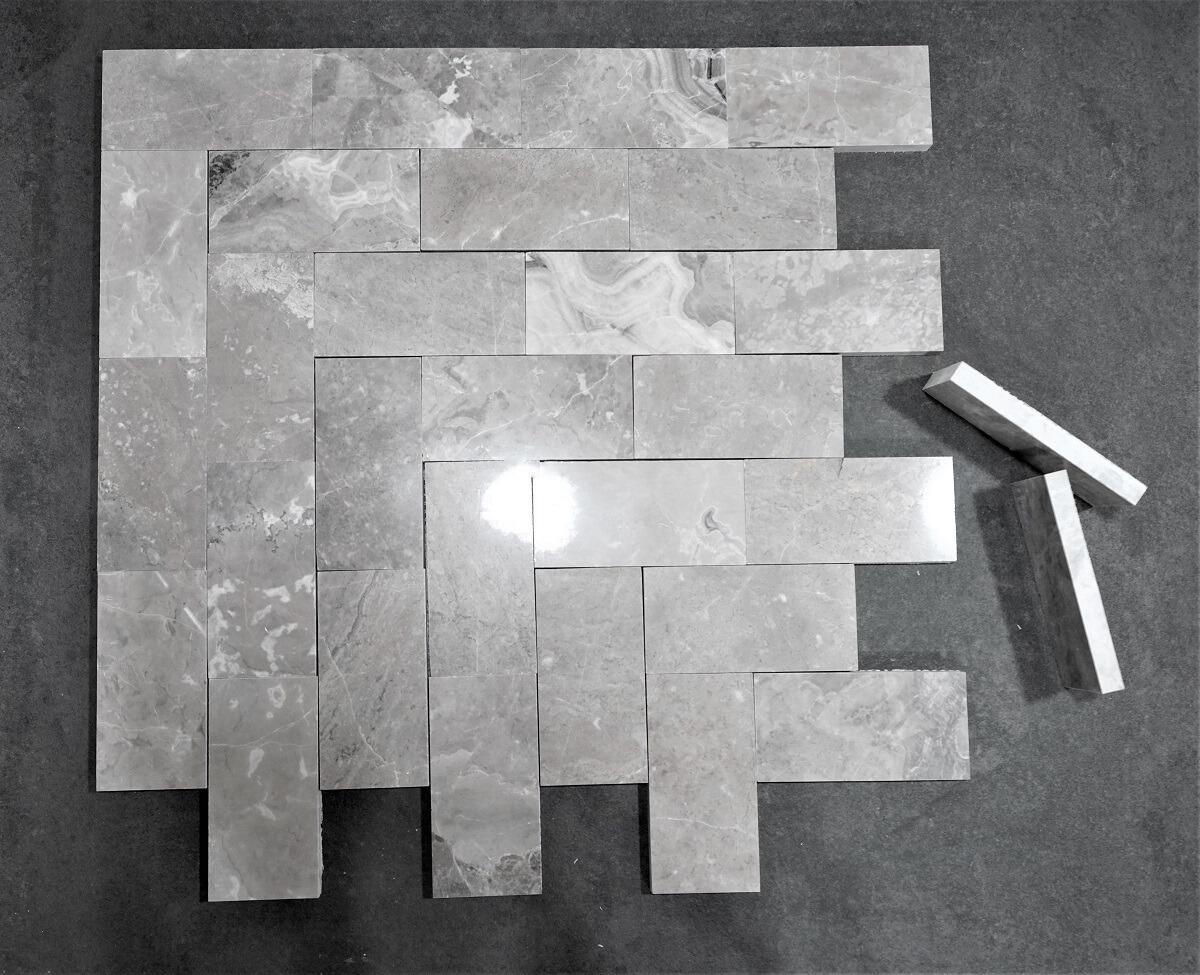 Grey Marble Mosaic (Metro - POLISHED)