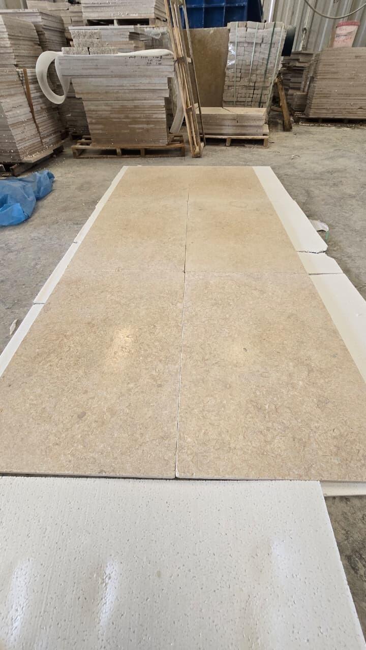 Egyptian Limestone Tiles (Brushed & Tumbled)