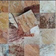 Red Travertine Tiles (Honed & Filled)