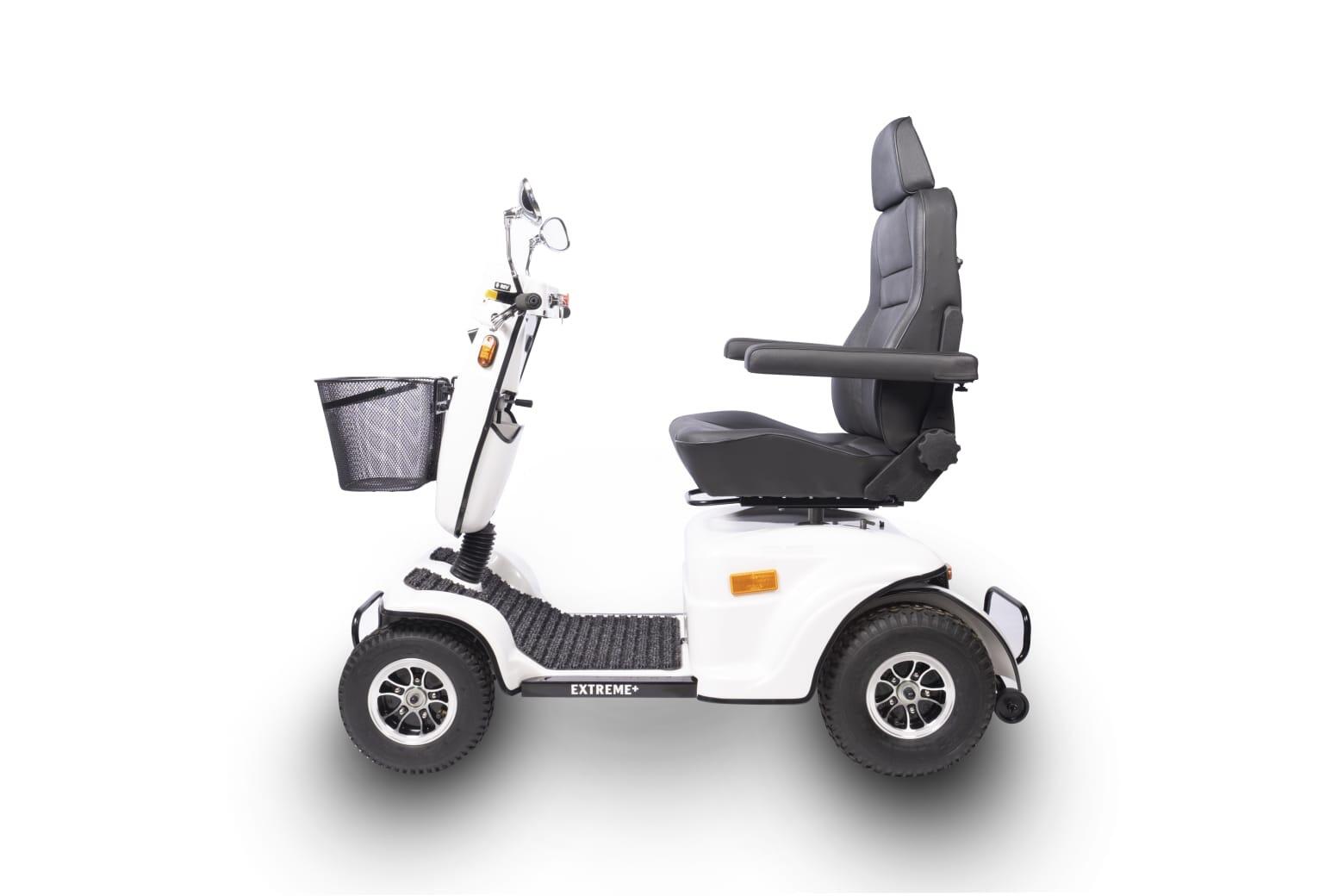 Extreme plus powerful mobility scooter side view