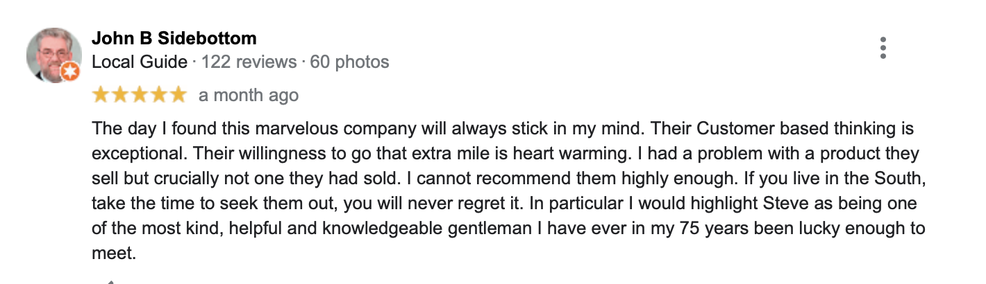 5 STAR REVIEW