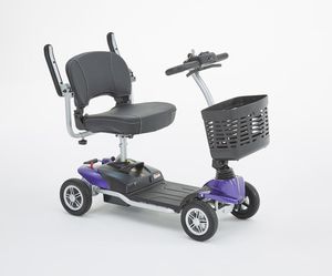 Purple mobility scooter uk evolite