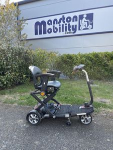 TGA Mimino folding mobility scooter. Outside mobility shop  in ramsgate
