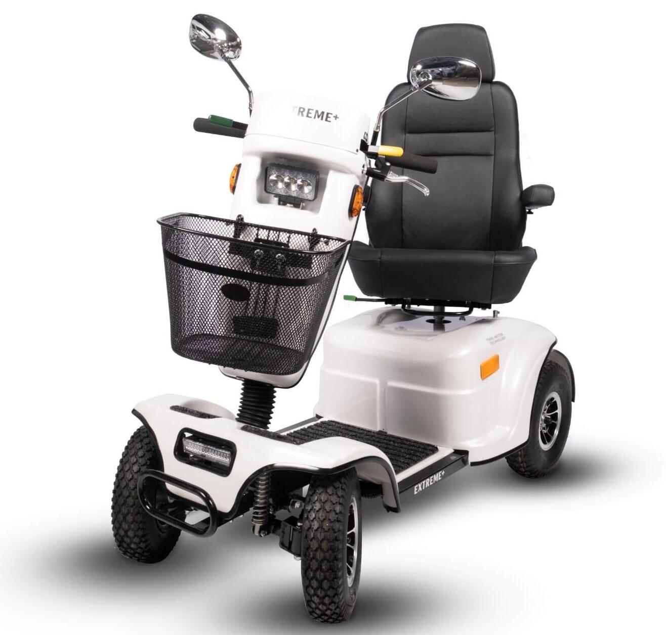 Extreme plus powerful mobility scooter front view
