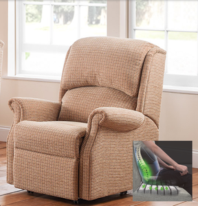 Regent Rise and Recline Chair in Brown