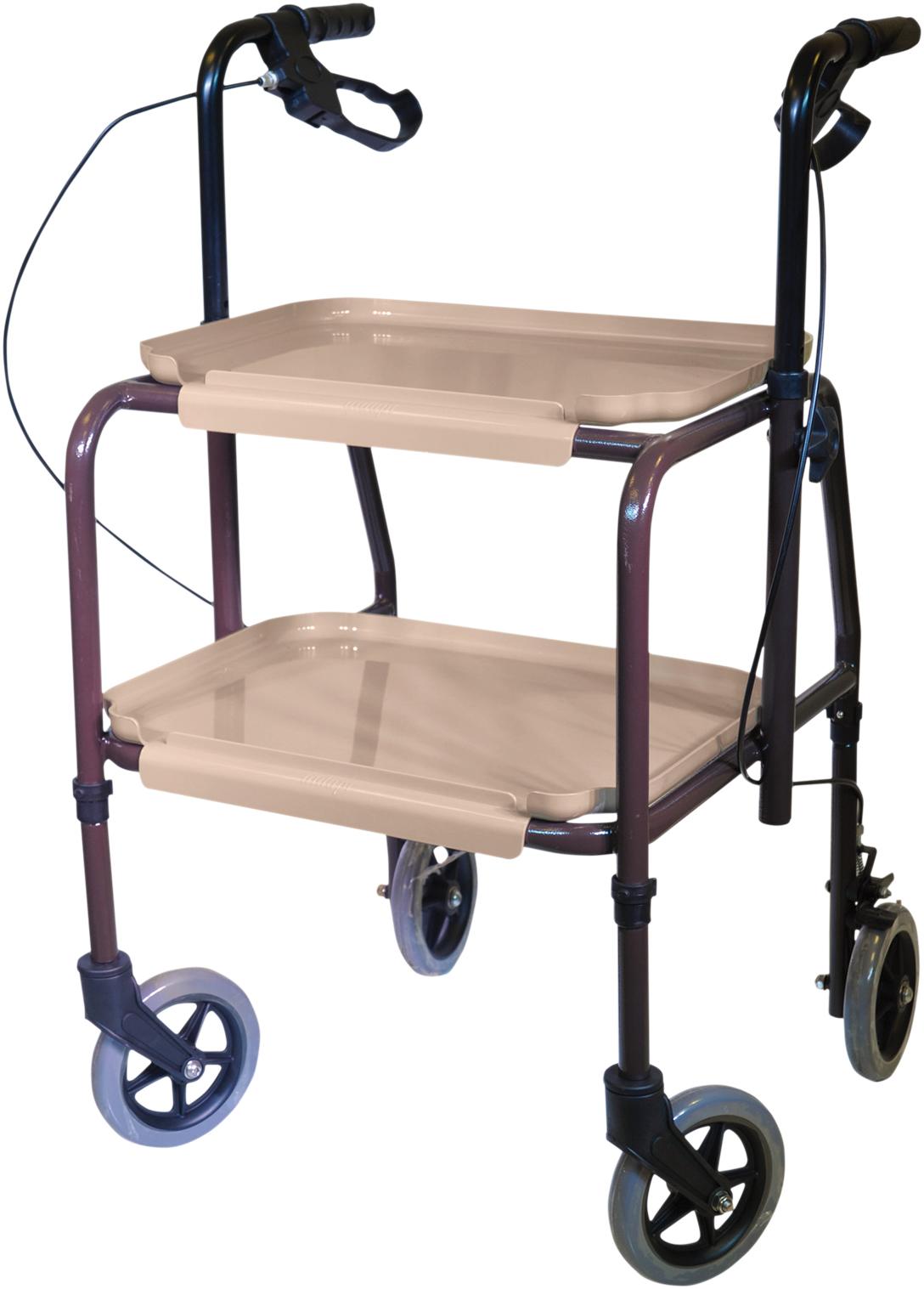 Tea Kitchen Trollet for Disabled or Elderly person walking aid in kitchen