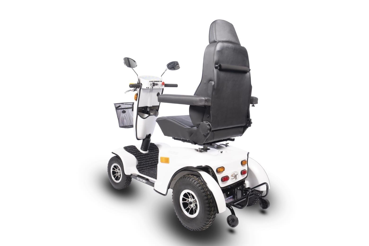 Extreme plus powerful mobility scooter rear view