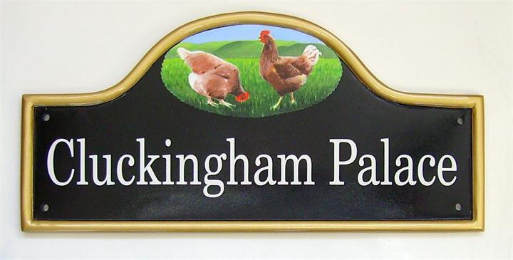 Chickens house plaque
